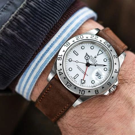 strap for rolex explorer ii|rolex explorer strap size.